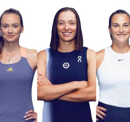 Iga Swiatek, Aryna Sabalenka, and Elena Rybakina