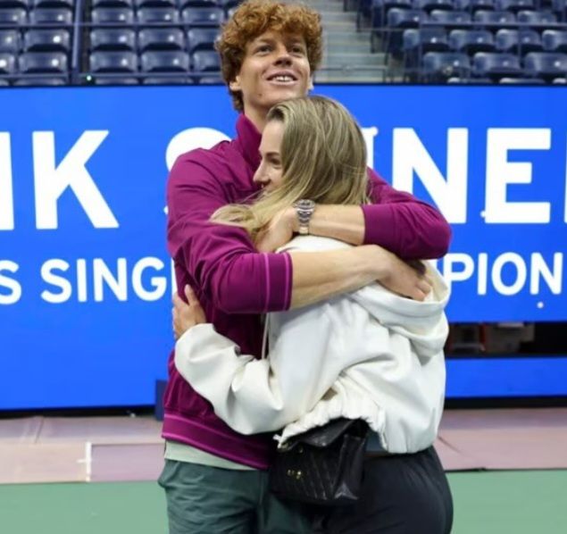 Anna Kalinskaya and Jannik Sinner